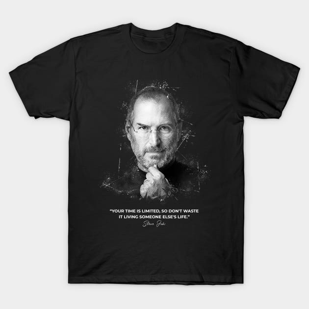 Steve Jobs T-Shirt by Creativedy Stuff